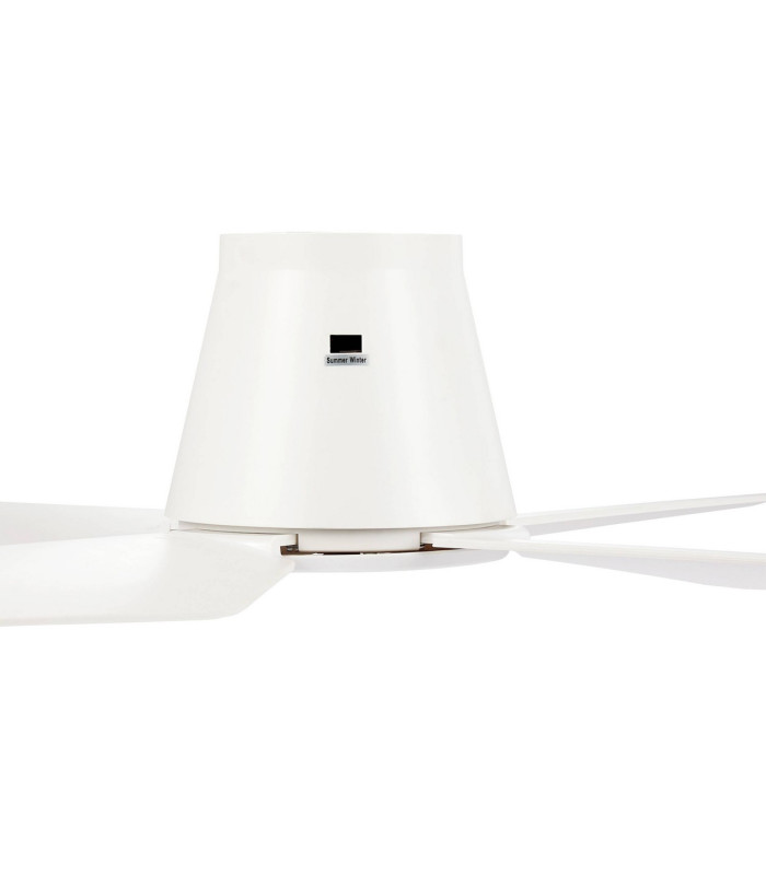Lucci Air Aria AC 122cm Ceiling Fan Matt White Remote Control-6