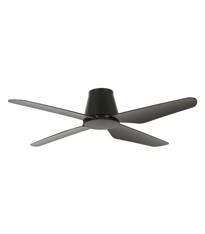 Lucci Air Aria AC 122cm Ceiling Fan Matt Black Remote Control-1