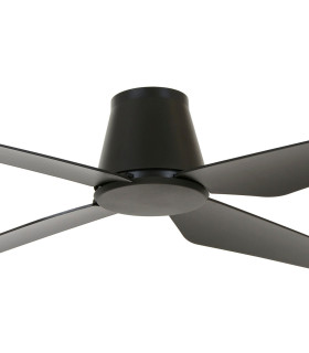 Lucci Air Aria AC 122cm Ceiling Fan Matt Black Remote Control-2