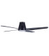 Lucci Air Aria AC 122cm Ceiling Fan Matt Black Integrated 18W Led Remote Control-2