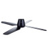 Lucci Air Aria AC 122cm Ceiling Fan Matt Black Integrated 18W Led Remote Control-3