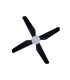Lucci Air Aria AC 122cm Ceiling Fan Matt Black Integrated 18W Led Remote Control-5