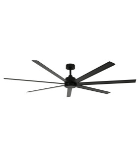 Lucci Air Atlanta DC 183cm Ceiling Fan Matt Black Remote Control-1