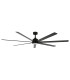 Lucci Air Atlanta DC 183cm Ceiling Fan Matt Black Remote Control-2