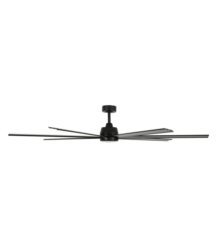 Lucci Air Atlanta DC 183cm Ceiling Fan Matt Black Remote Control-4