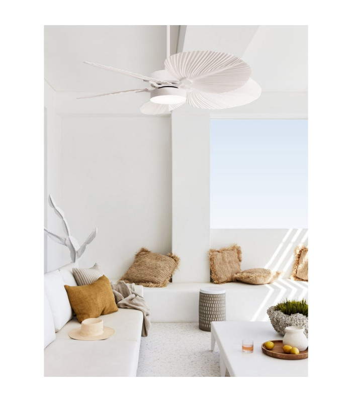 Lucci Air Bali DC 132cm Ceiling Fan Antique White GX53 Remote Control-3