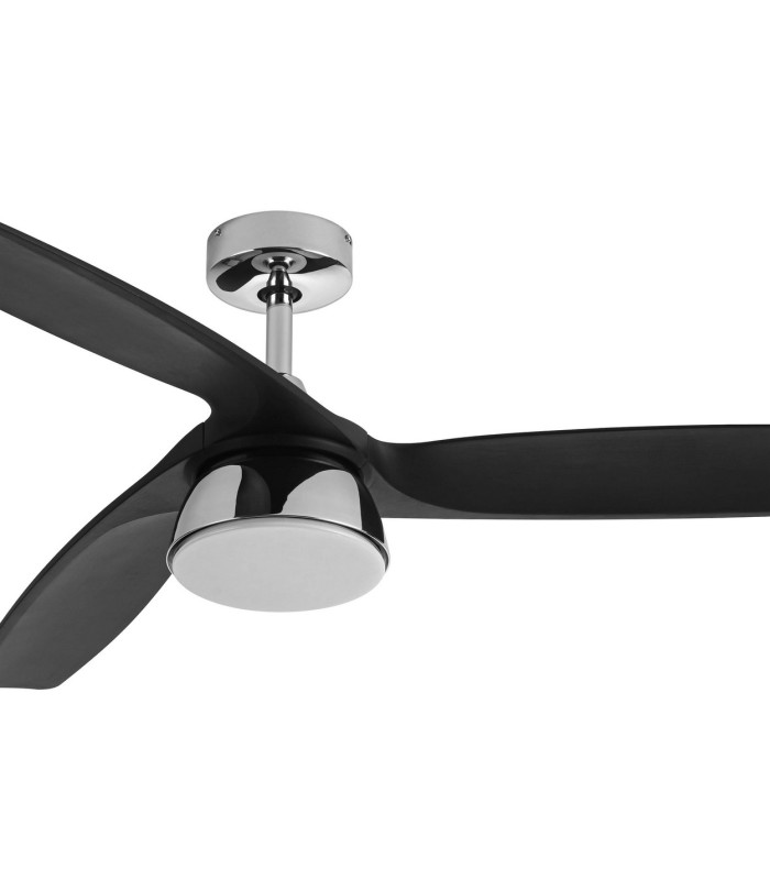 Lucci Air Bronx DC 132cm Ceiling Fan Chrome Led Remote Control-3