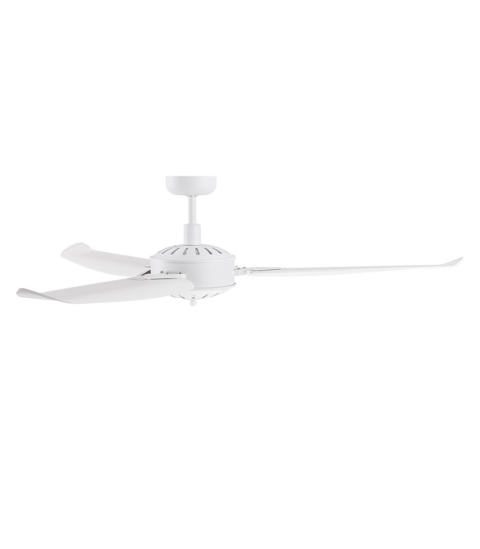 Lucci Air Airfusion AC 56 Ceiling Fan Ant WH Wall-1