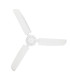 Lucci Air Airfusion AC 56 Ceiling Fan Ant WH Wall-3