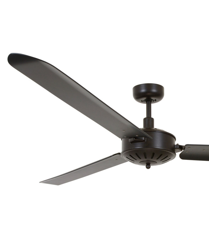 Lucci Air Carolina AC 178cm Ceiling Fan Matt Black Wall Control-4