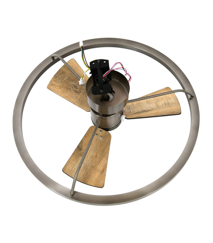 Lucci Air Cessna DC 70CM Ceiling Fan NICKEL Led Remote Control-2