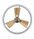 Lucci Air Cessna DC 70CM Ceiling Fan NICKEL Led Remote Control-3