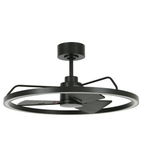 Lucci Air Cessna DC 70CM Ceiling Fan Black Led Remote Control-1