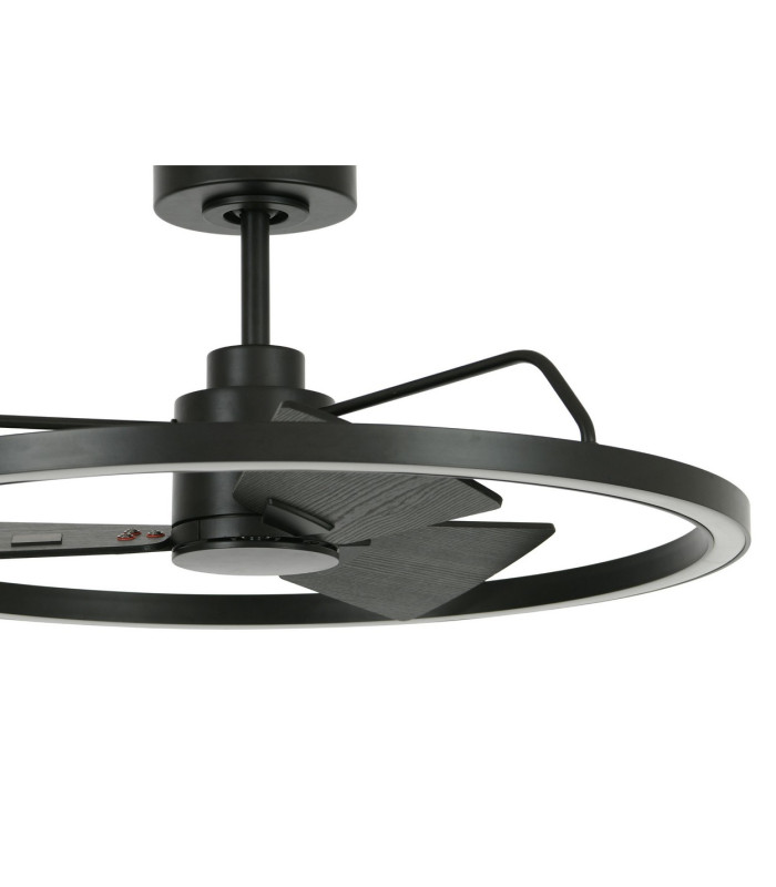 Lucci Air Cessna DC 70CM Ceiling Fan Black Led Remote Control-2