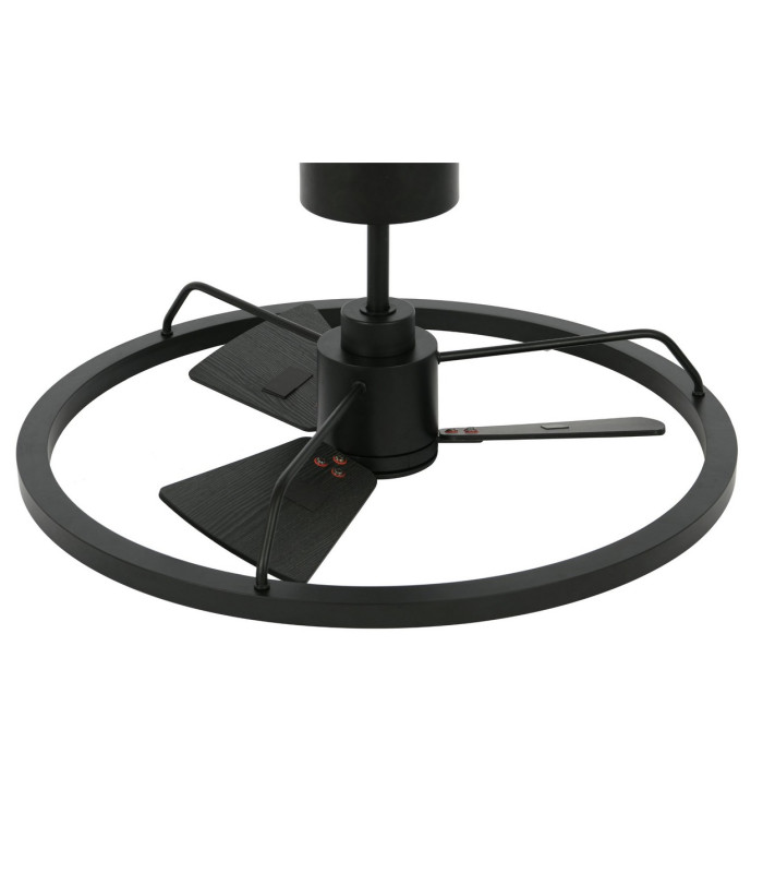 Lucci Air Cessna DC 70CM Ceiling Fan Black Led Remote Control-4