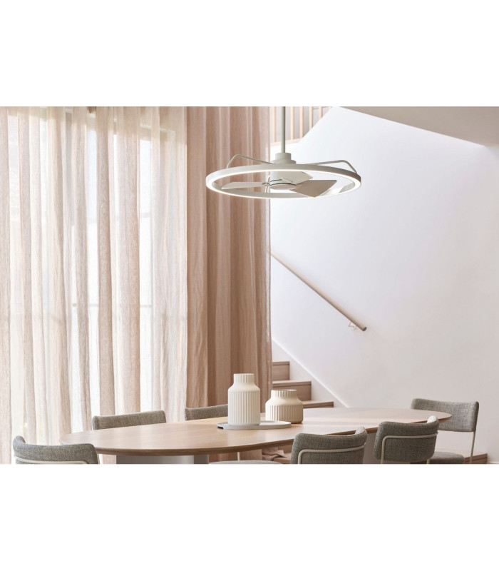Lucci Air Cessna DC 70CM Ceiling Fan White Led Remote Control-4