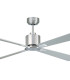 Lucci Air Climate DC 132cm Ceiling Fan Brushed Chrome Remote Control-4