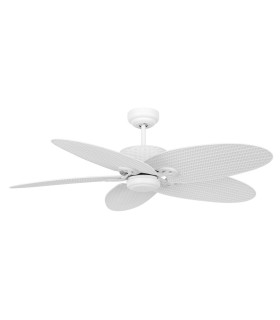 Lucci Air Fijian AC 132cm Ceiling Fan Antique White Wall Control-2