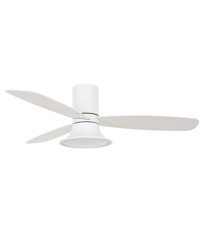 Lucci Air Flusso DC 132cm Ceiling Fan Matt White GX53 Remote Control-1