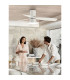 Lucci Air Flusso DC 132cm Ceiling Fan Matt White GX53 Remote Control-5