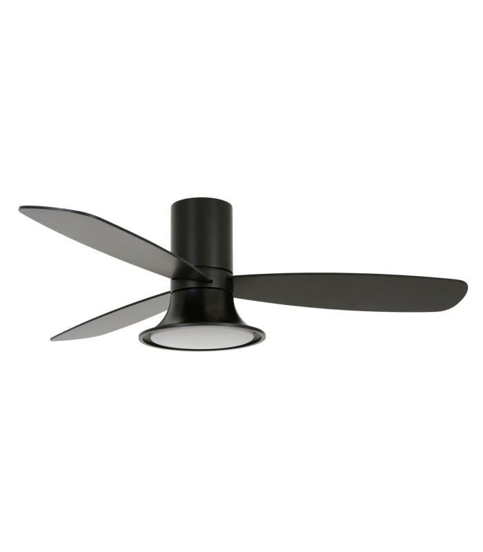 Lucci Air Flusso DC 132cm Ceiling Fan Matt Black GX53 Remote Control-1