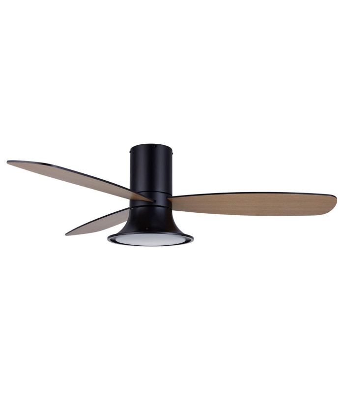 Lucci Air Flusso DC 132cm Ceiling Fan Matt Black GX53 Remote Control-2