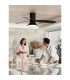 Lucci Air Flusso DC 132cm Ceiling Fan Matt Black GX53 Remote Control-7