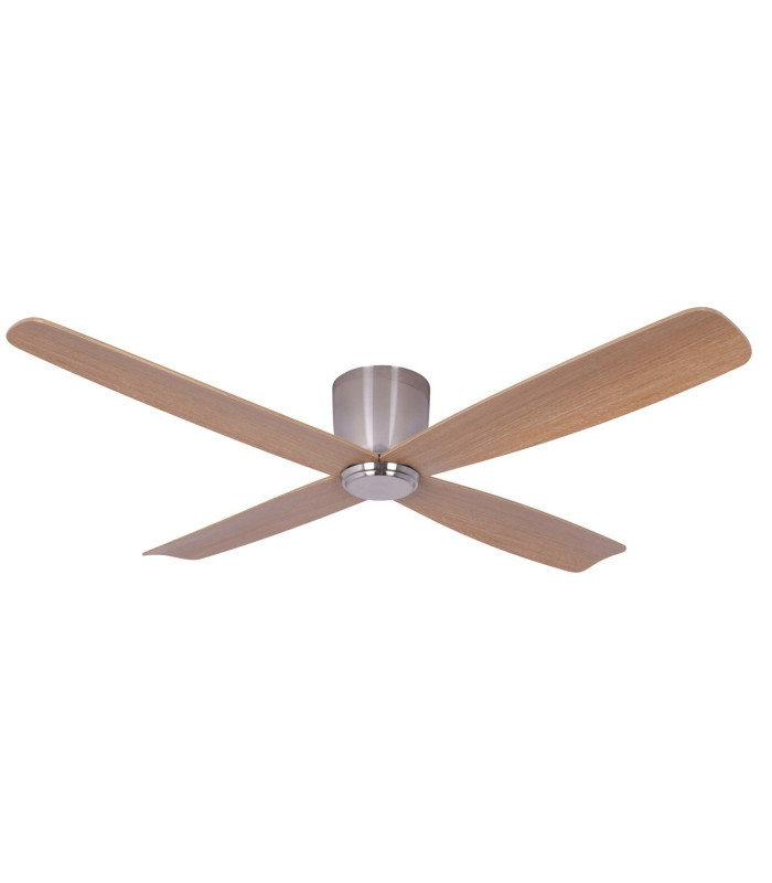 Lucci Air Fraser DC 132cm Ceiling Fan Brushed Chrome Remote Control-1