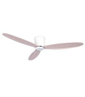 Lucci Air Radar DC 132cm Ceiling Fan White Washed Oak Remote Control-1