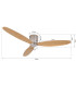 Lucci Air Radar DC 132cm Ceiling Fan Brushed Chrome Remote Control-3