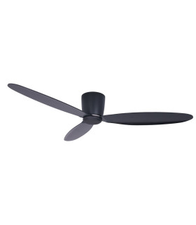 Lucci Air Radar DC 132cm Ceiling Fan Black Remote Control-1