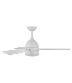 Lucci Air Vector DC 122cm Ceiling Fan White Led Remote Control-1