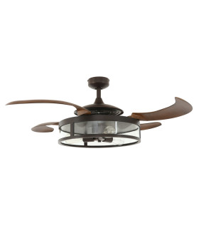 Fanaway Classic AC 121cm Ceiling Fan Oil Rub Bronze E26 Remote Control-1