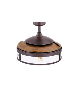 Fanaway Classic AC 121cm Ceiling Fan Oil Rub Bronze E26 Remote Control-2