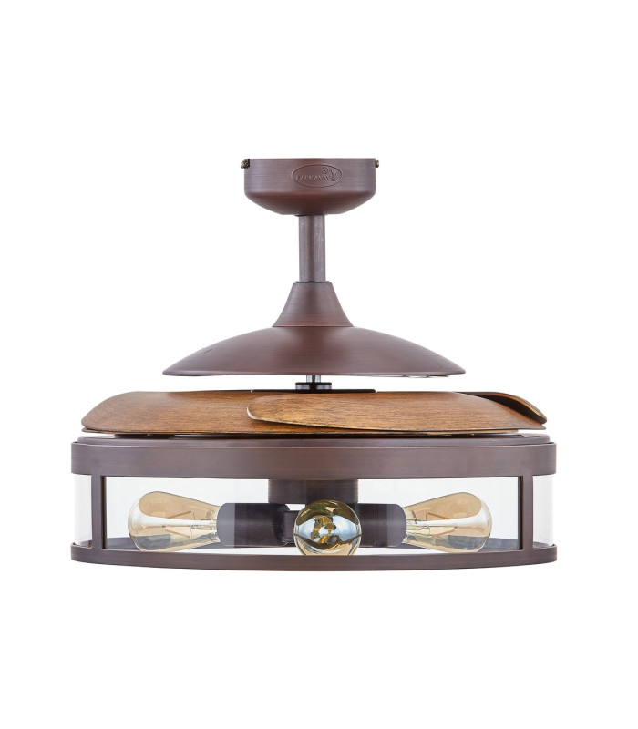 Fanaway Classic AC 121cm Ceiling Fan Oil Rub Bronze E26 Remote Control-4
