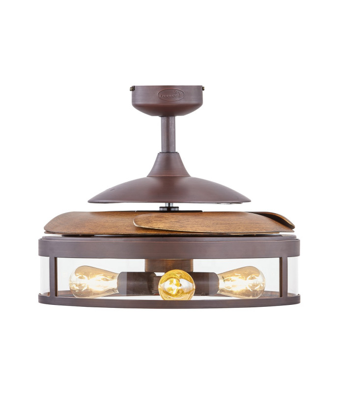 Fanaway Classic AC 121cm Ceiling Fan Oil Rub Bronze E26 Remote Control-5