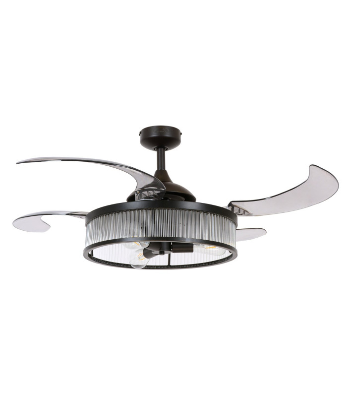 Fanaway Corbelle AC 121cm Ceiling Fan Antique Black E27 Remote Control-5