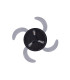 Fanaway Corbelle AC 121cm Ceiling Fan Antique Black E27 Remote Control-6