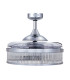 Fanaway Corbelle AC 121cm Ceiling Fan Chrome E27 Remote Control-2