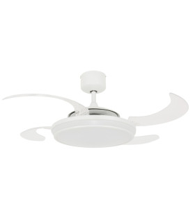 Fanaway Evo AC 121cm Ceiling Fan White Integrated Led Remote Control-1
