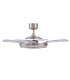 Fanaway Evo AC 121cm Ceiling Fan Brushed Chrome Integrated Led Remote Control-2