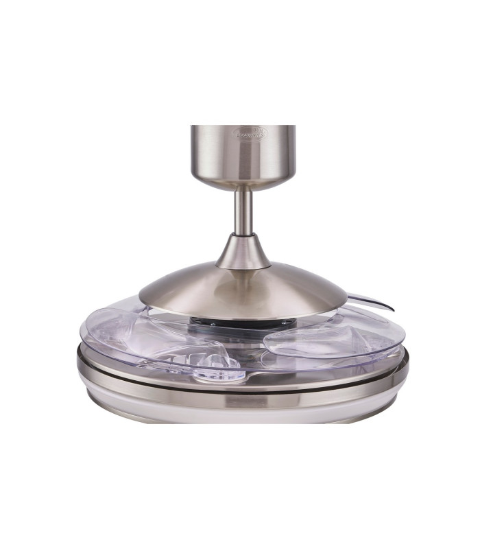 Fanaway Evo AC 121cm Ceiling Fan Brushed Chrome Integrated Led Remote Control-3