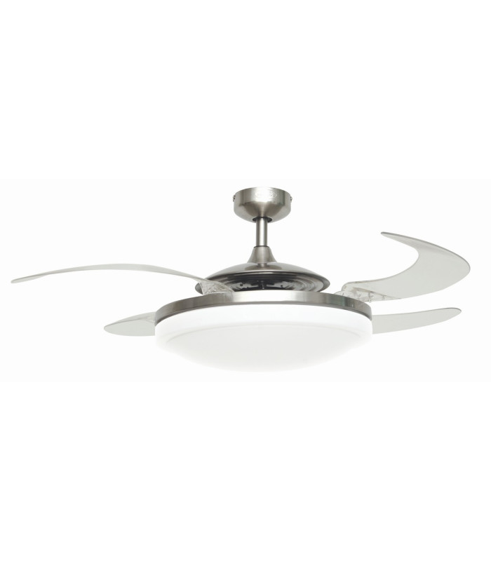 Fanaway Evo AC 121cm Ceiling Fan Brushed Chrome Remote Control-1