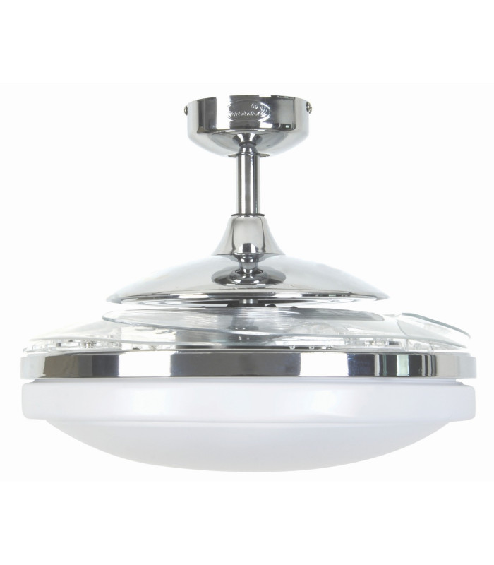 Fanaway Evo AC 121cm Ceiling Fan Chrome Remote Control-2