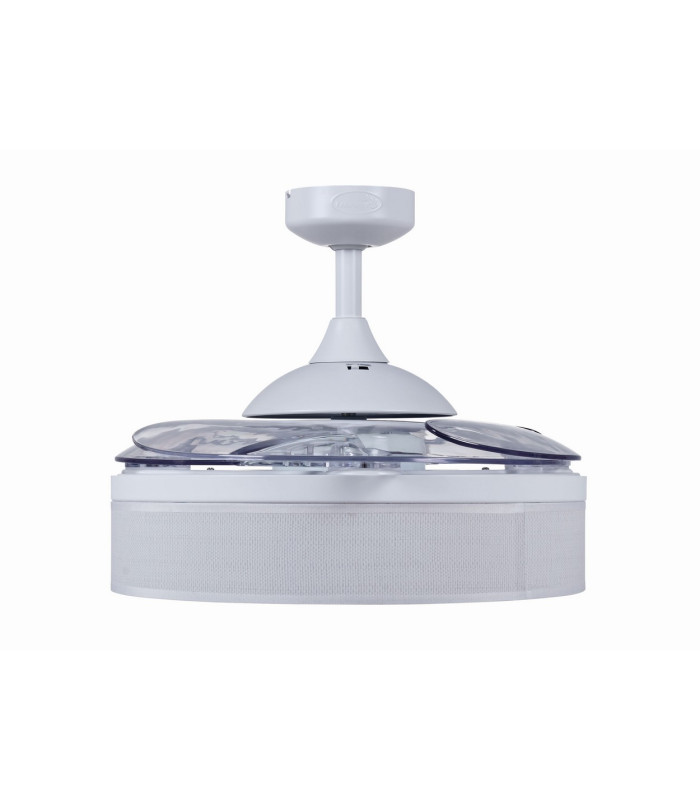 Fanaway Fraser AC 121cm Ceiling Fan White E27 Remote Control-2