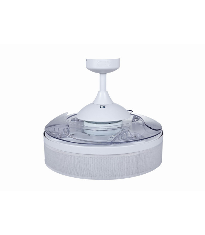 Fanaway Fraser AC 121cm Ceiling Fan White E27 Remote Control-3