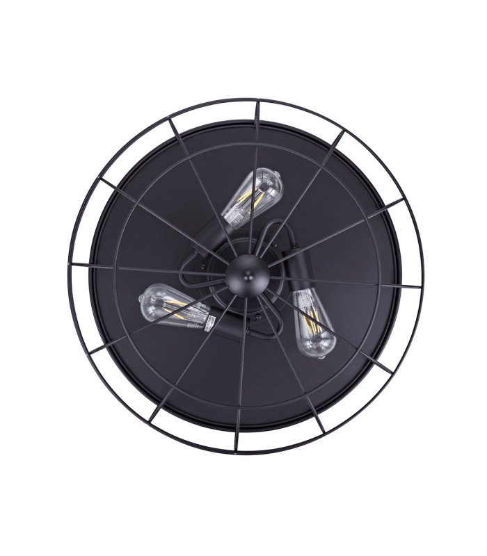 Fanaway Industri AC 121cm Ceiling Fan Matt Black E27 Remote Control-7
