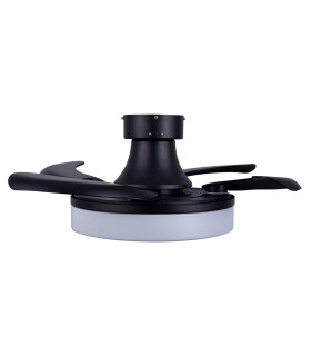 Fanaway Orbit DC 91.5cm Ceiling Fan Matt Black Led Remote Control-1