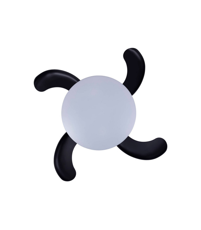 Fanaway Orbit DC 91.5cm Ceiling Fan Matt Black Led Remote Control-4