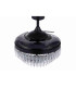 Fanaway Veil AC 121cm Ceiling Fan Antique Black E14 Remote Control-4